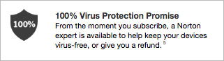 100% Virus Protection Promise